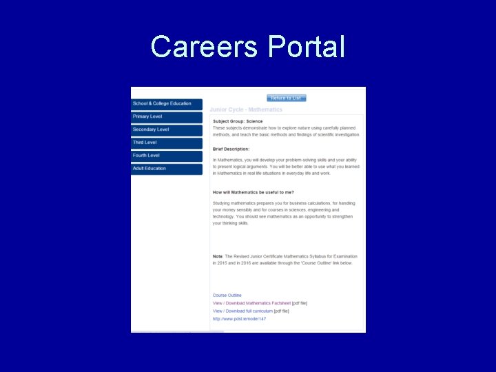 Careers Portal 
