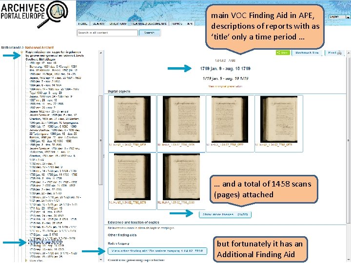 main VOC Finding Aid in APE, descriptions of reports with as ‘title’ only a main VOC Finding Aid in APE, descriptions of reports with as ‘title’ only a