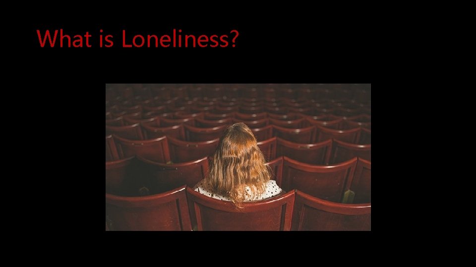 What is Loneliness? 