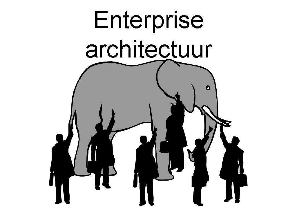 Enterprise architectuur 