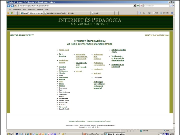 Pedagógiai kutatásmetodika 103 Pedagógiai kutatásmetodika 103