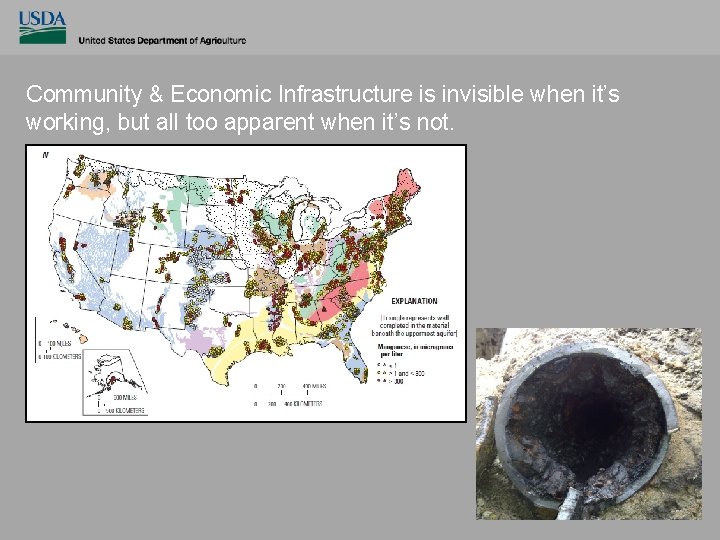 Community & Economic Infrastructure is invisible when it’s working, but all too apparent when