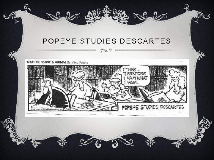 POPEYE STUDIES DESCARTES POPEYE STUDIES DESCARTES