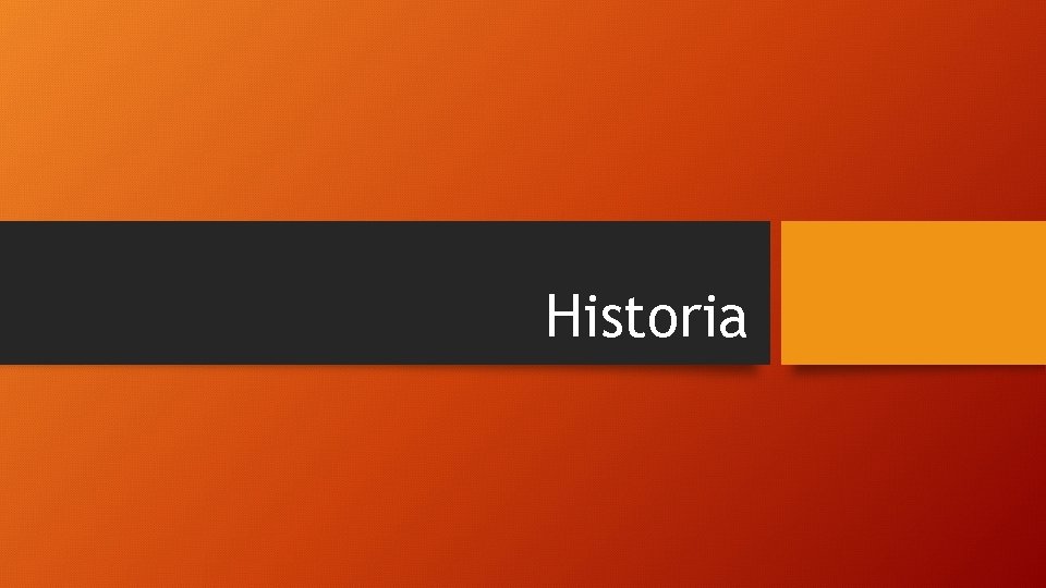 Historia 