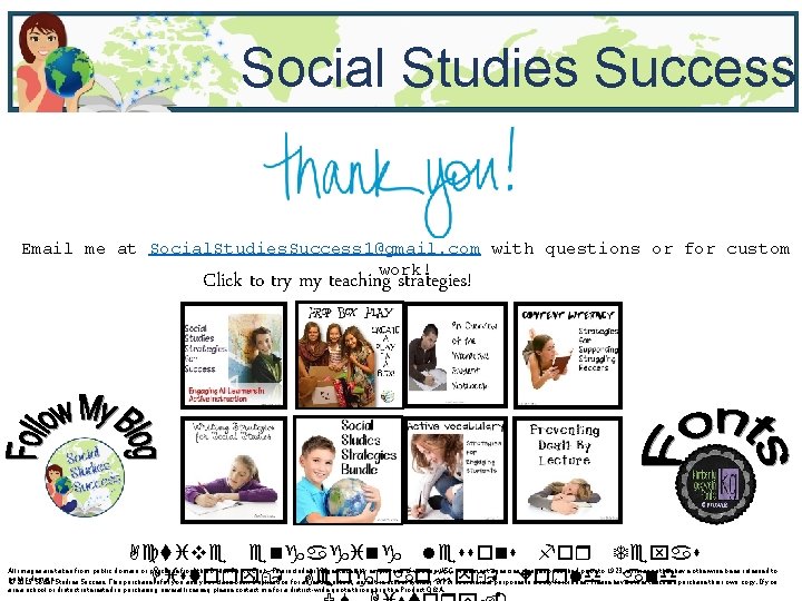Social Studies Success Email me at Social. Studies. Success 1@gmail. com with questions or