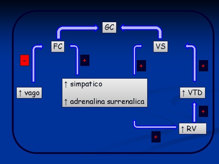 GC FC - ↑ vago VS + + + ↑ simpatico ↑ VTD ↑