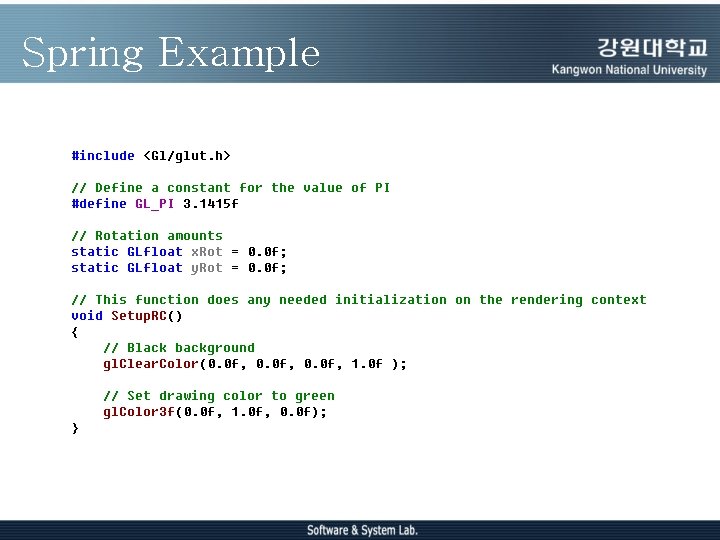 Spring Example Spring Example