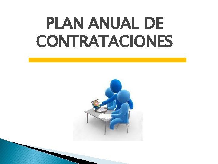 PLAN ANUAL DE CONTRATACIONES 
