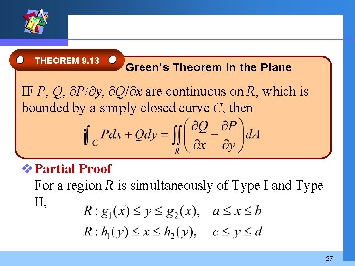 Chapter 9 109 17 Vector Calculus Contents V