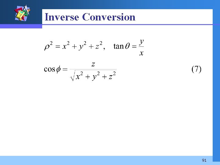 Inverse Conversion 91 