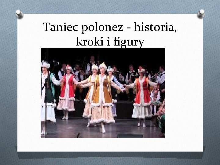 Taniec polonez - historia, kroki i figury 