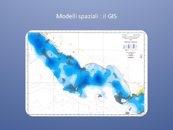 Modelli spaziali : il GIS 