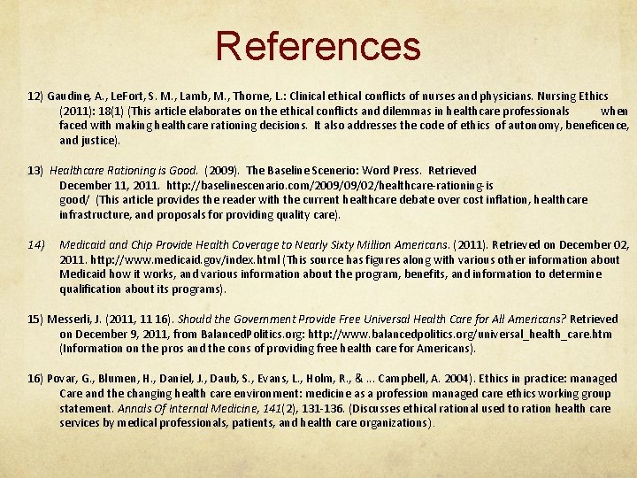 References 12) Gaudine, A. , Le. Fort, S. M. , Lamb, M. , Thorne,