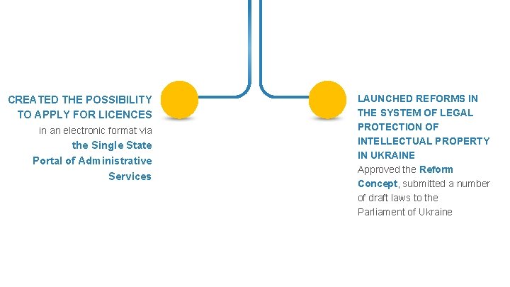 CREATED THE POSSIBILITY TO APPLY FOR LICENCES in an electronic format via the Single