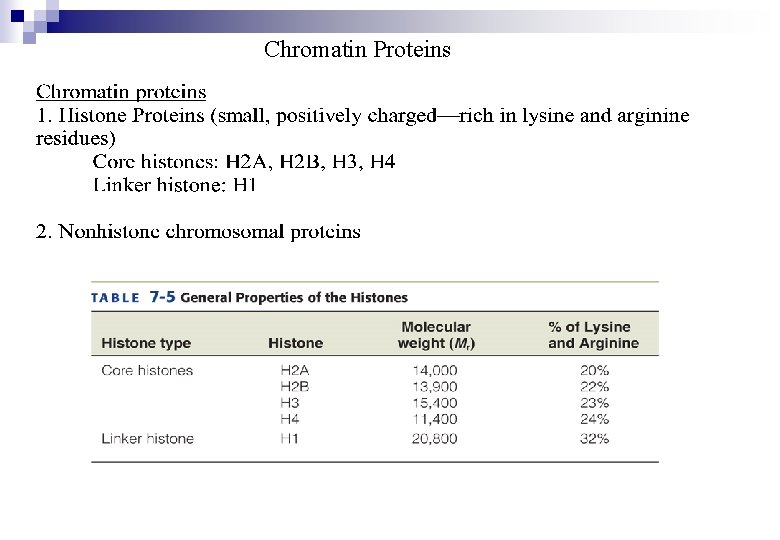 Chromatin Proteins 