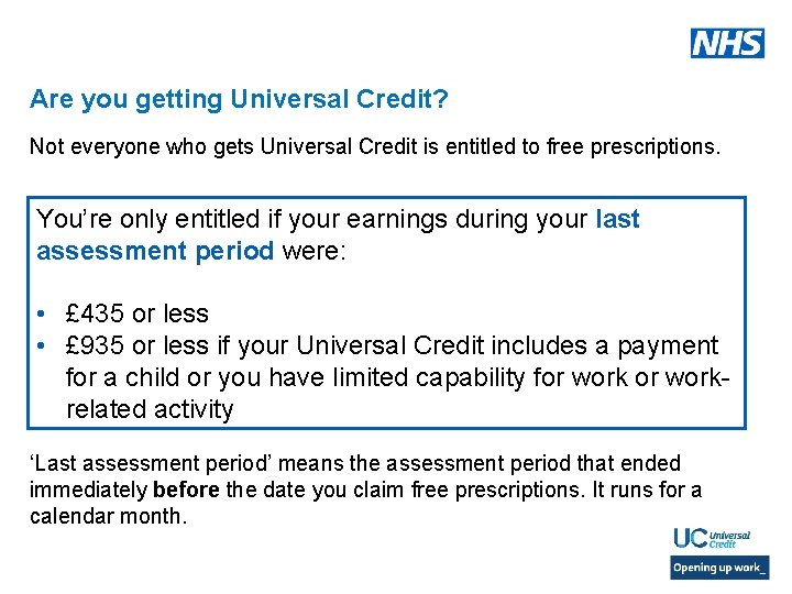 Are you getting Universal Credit? Not everyone who gets Universal Credit is entitled to