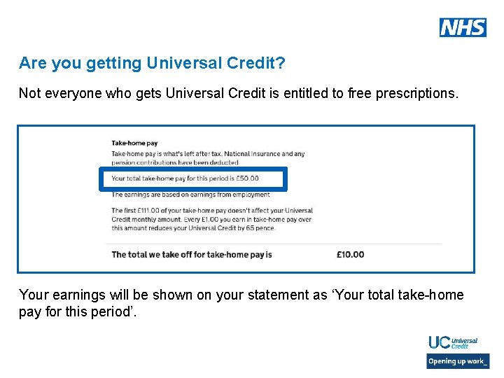 Are you getting Universal Credit? Not everyone who gets Universal Credit is entitled to