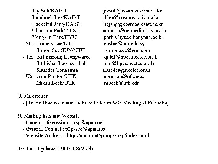  Jay Suh/KAIST jwsuh@cosmos. kaist. ac. kr Joonbock Lee/KAIST jblee@cosmos. kaist. ac. kr Baekchul