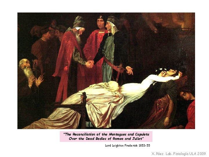 “The Reconciliation of the Montagues and Capulets Over the Dead Bodies of Romeo and
