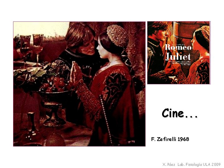 Cine. . . F. Zefirelli 1968 X. Páez Lab. Fisiología ULA 2009 