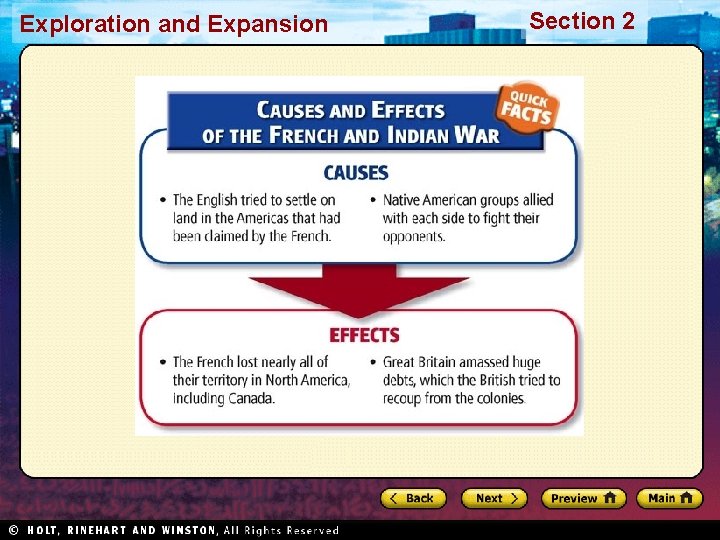 Exploration and Expansion Section 2 