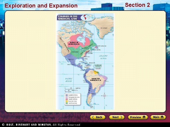 Exploration and Expansion Section 2 