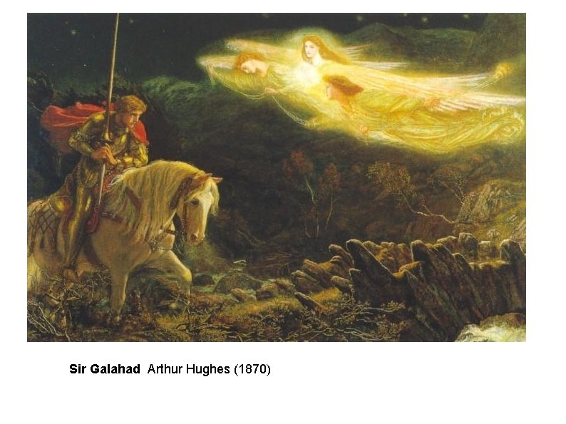 Sir Galahad Arthur Hughes (1870) 