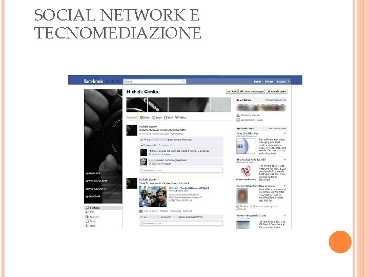 SOCIAL NETWORK E TECNOMEDIAZIONE 