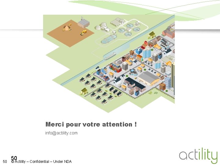 Merci pour votre attention ! info@actility. com 50 50 © Actility – Confidential –