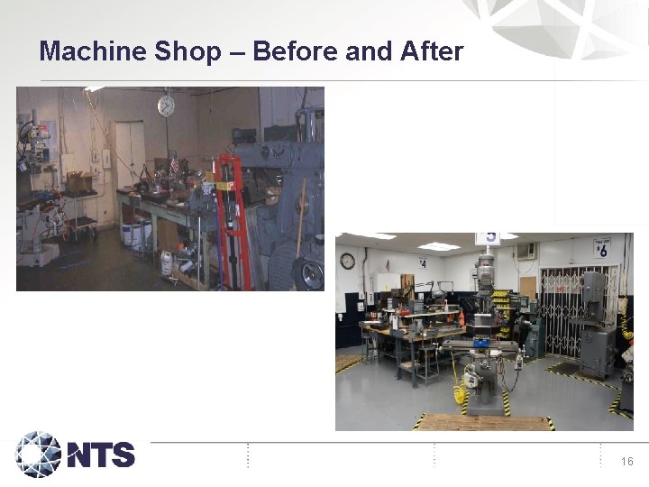 Machine Shop – Before and After 16 