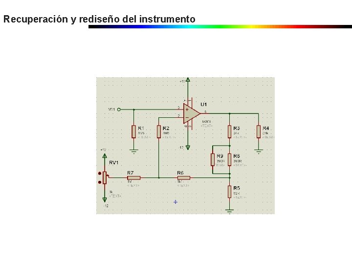 Recuperación y rediseño del instrumento Recuperación y rediseño del instrumento