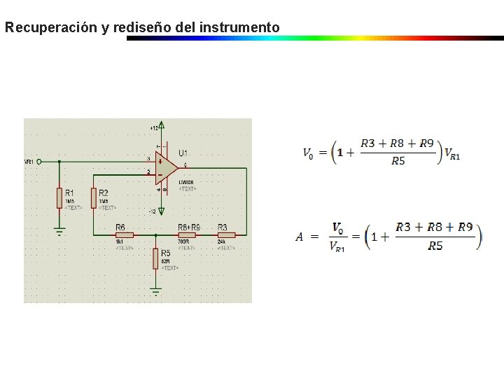 Recuperación y rediseño del instrumento Recuperación y rediseño del instrumento