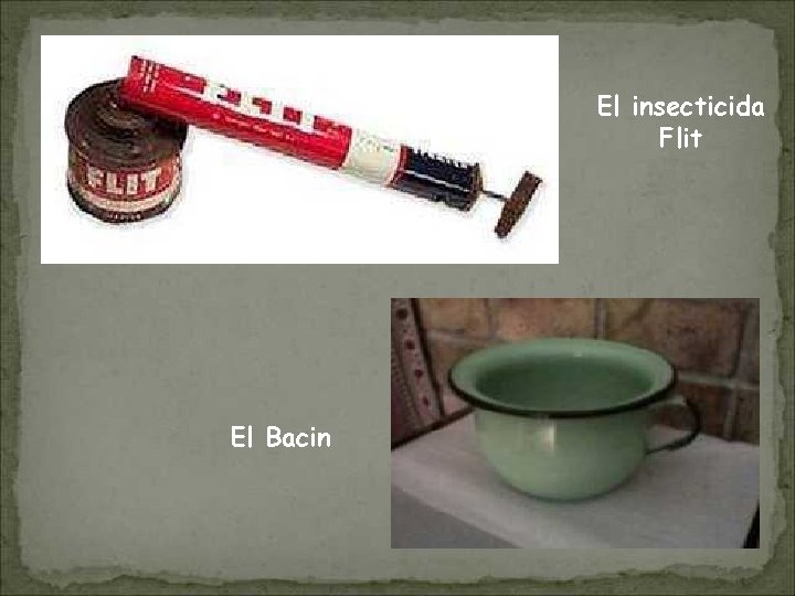 El insecticida Flit El Bacin 