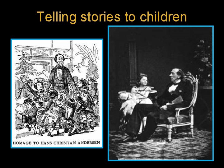 Telling stories to children 