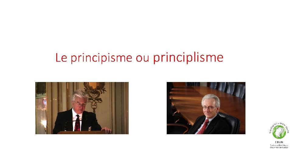 Le principisme ou principlisme 