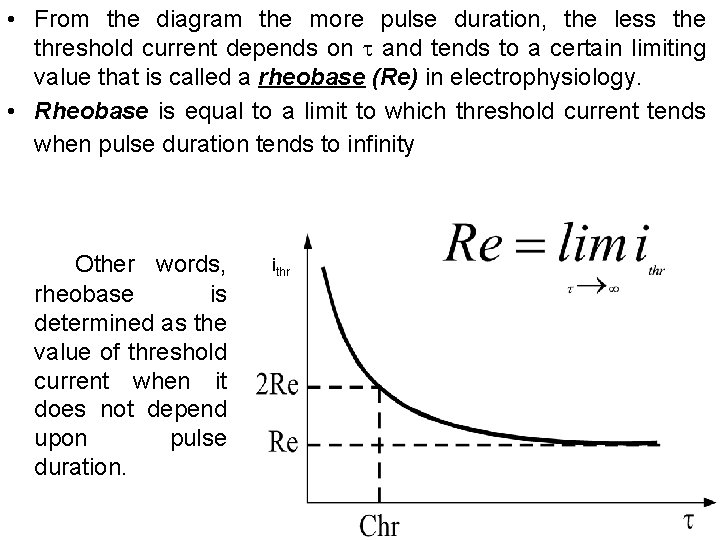  • From the diagram the more pulse duration, the less the threshold current