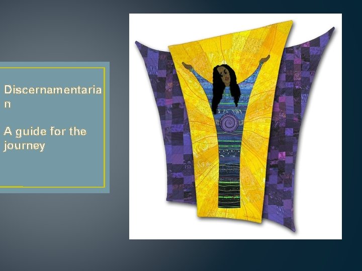 Discernamentaria n A guide for the journey Discernamentaria n A guide for the journey