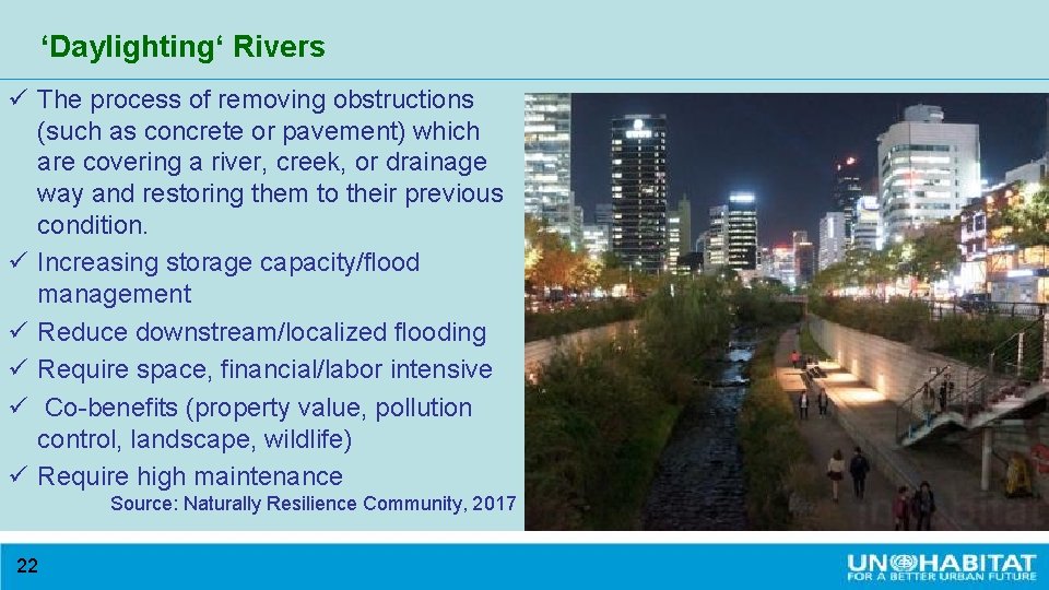 Daylighting Rivers Project SUSTAINABLE HOUSING CHOICES AND CONSIDERATIONS 1 What Sustainable