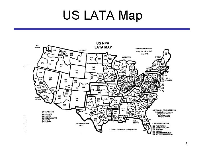 US LATA Map 8 