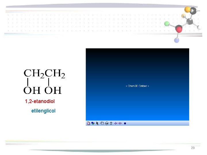 1, 2 -etanodiol etilenglicol 23 