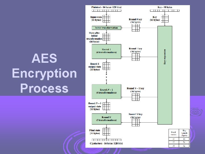 AES Encryption Process 