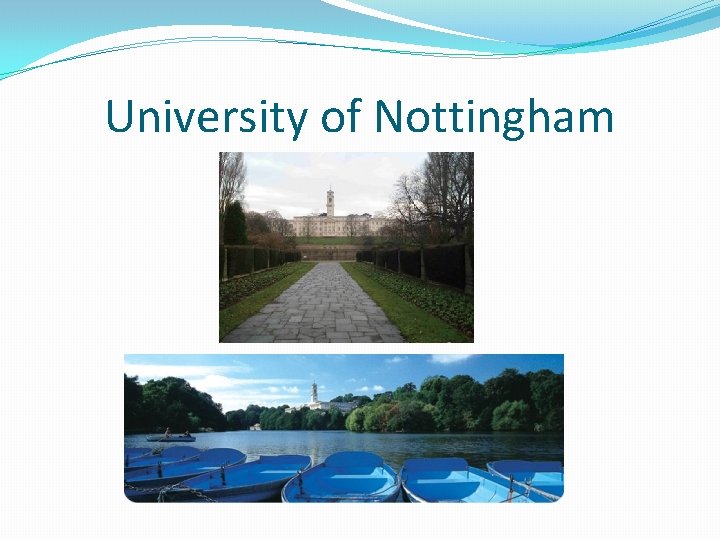 University of Nottingham 