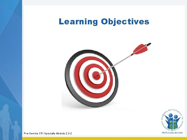 Learning Objectives Pre-Service CPI Specialty Module 2. 3. 2 