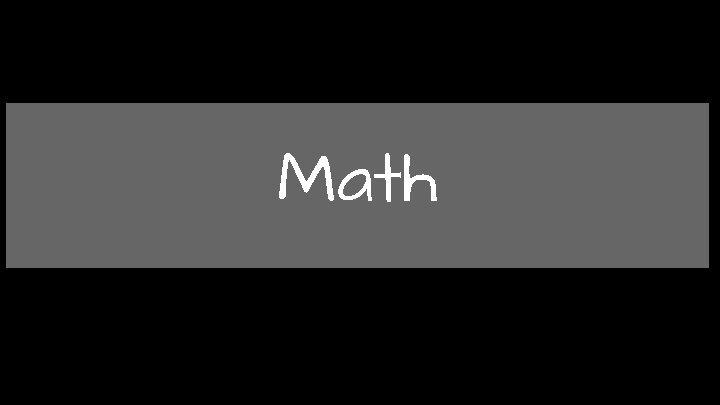 Math 