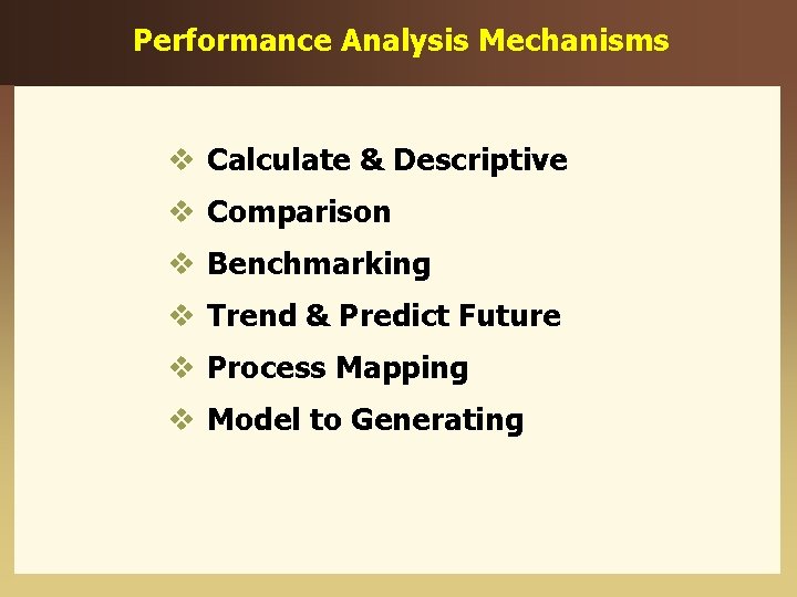The Transforming Performance Management System Finding the Missing
