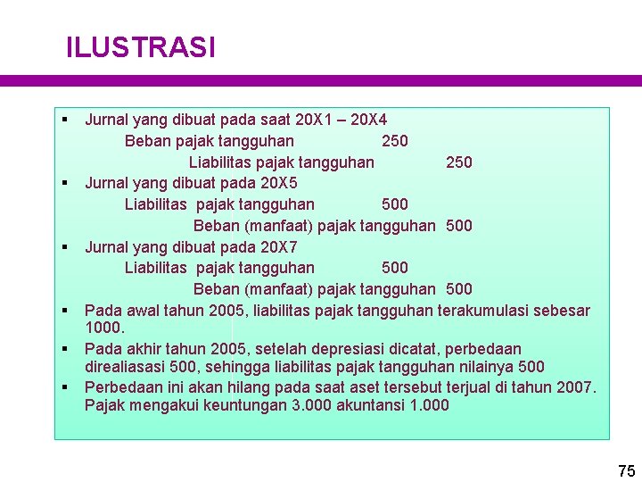 ILUSTRASI § § § Jurnal yang dibuat pada saat 20 X 1 – 20 ILUSTRASI § § § Jurnal yang dibuat pada saat 20 X 1 – 20