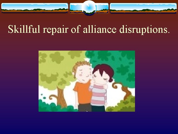 Skillful repair of alliance disruptions. 