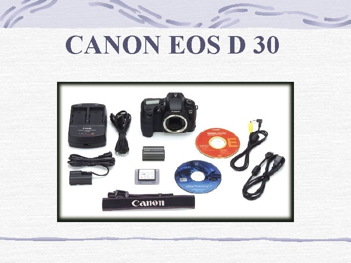 CANON EOS D 30 