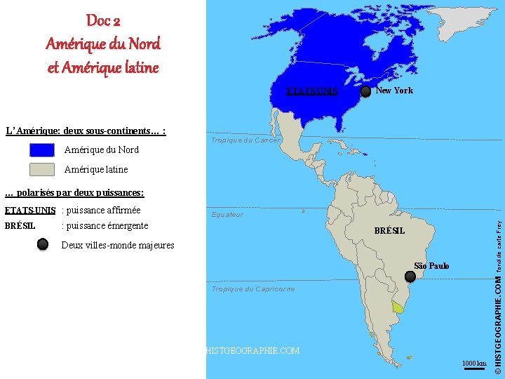 Doc 2 Amérique du Nord et Amérique latine ETATS-UNIS L’Amérique: deux sous-continents… : New Doc 2 Amérique du Nord et Amérique latine ETATS-UNIS L’Amérique: deux sous-continents… : New
