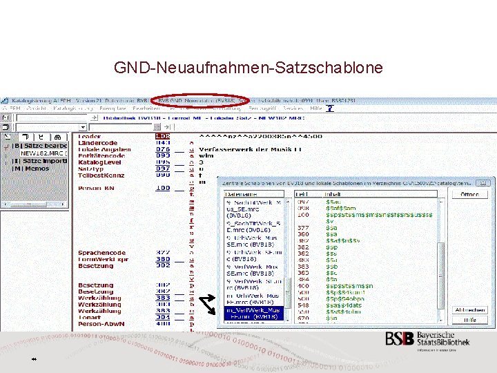 GND-Neuaufnahmen-Satzschablone 44 